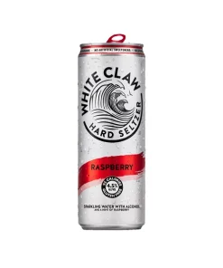 White claw hard seltzer raspberry blik (12x 33cl)
