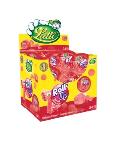 Lutti Roll Up Aardbei (24 stuks)