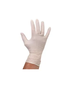 Handschoen latex wit ongepoederd S (100 stuks)