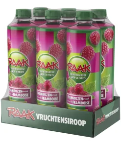 Raak Vruchtensiroop Framboos (6x 750ml)
