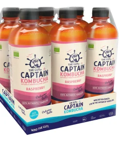 The Gutsy Captain Kombucha Raspberry Bio (6X 1000ml)