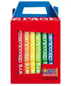 Tony’s Chocolonely Rainbowpack (6x 6-pack)